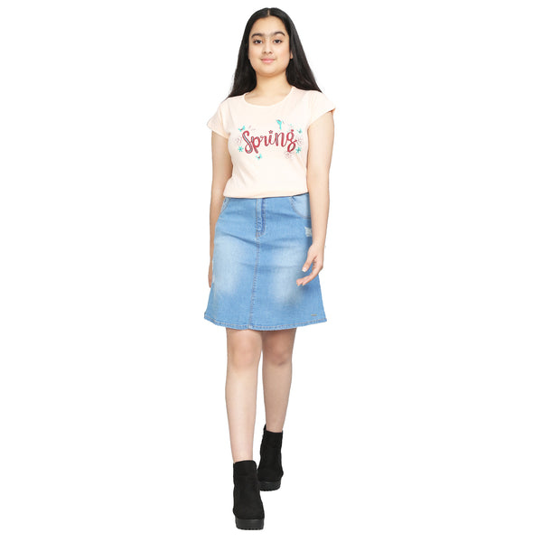 VYN Denim Short Skirt for Teen Girls – TELY
