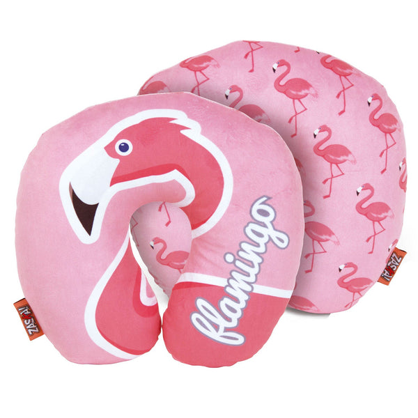 Cot and Candy Flamingo Neck Cushion by Zaska