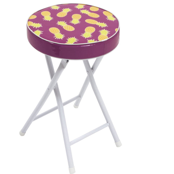 Cot and Candy Pinneaple Round Stool by Zaska