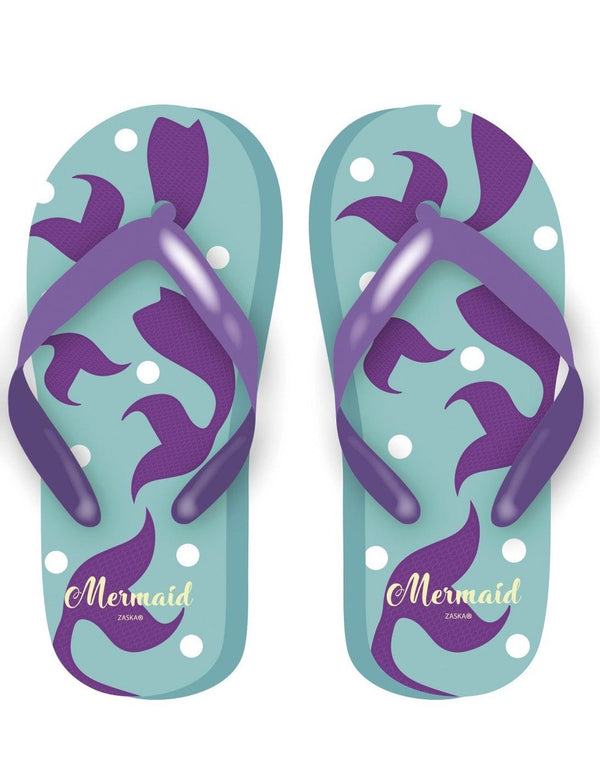 Cot and Candy Mermaid Flip flops by Zaska