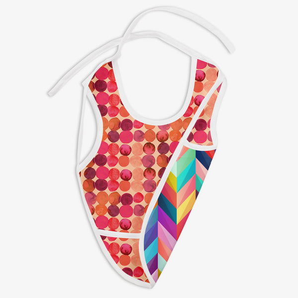 SuperBottoms Lil' Crush and Colour Pop - Waterproof Cloth Bib