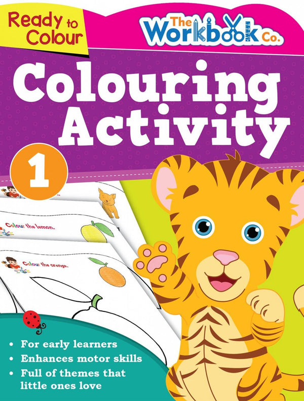 Colouring Book 1 : Ready To Write Paperback - The Kids Circle