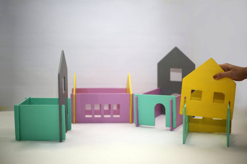 CuddlyCoo Modular Doll House - The Kids Circle