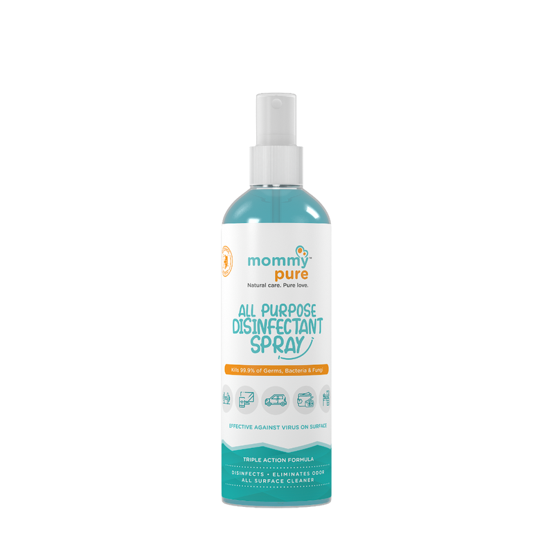MommyPure All Purpose Surface Disinfectant (100 ml) Curtains, Phones, etc- 100mL - The Kids Circle