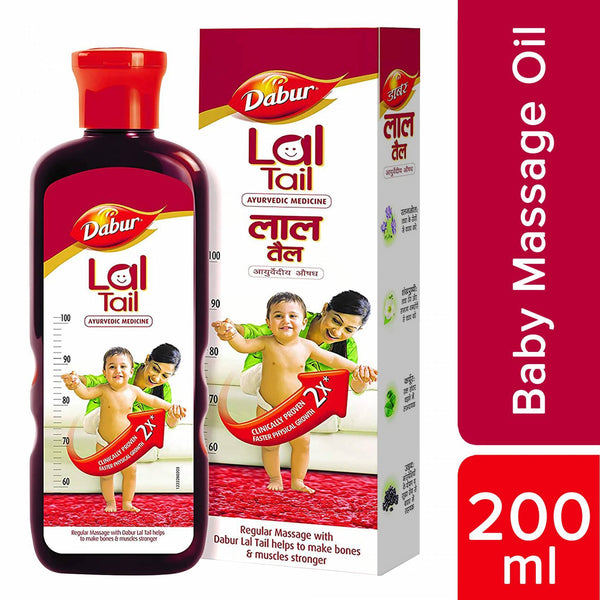 Dabur Lal Tail Ayurvedic Massage Oil - The Kids Circle