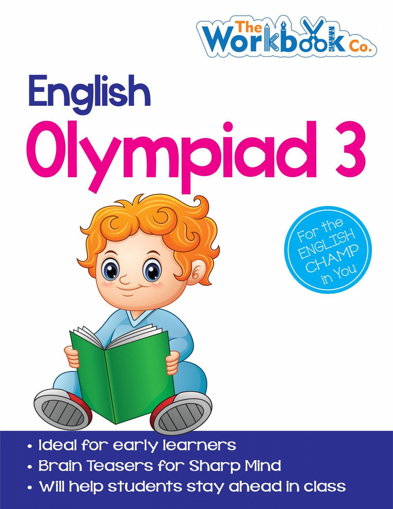 English Olympiad-3 Paperback - The Kids Circle