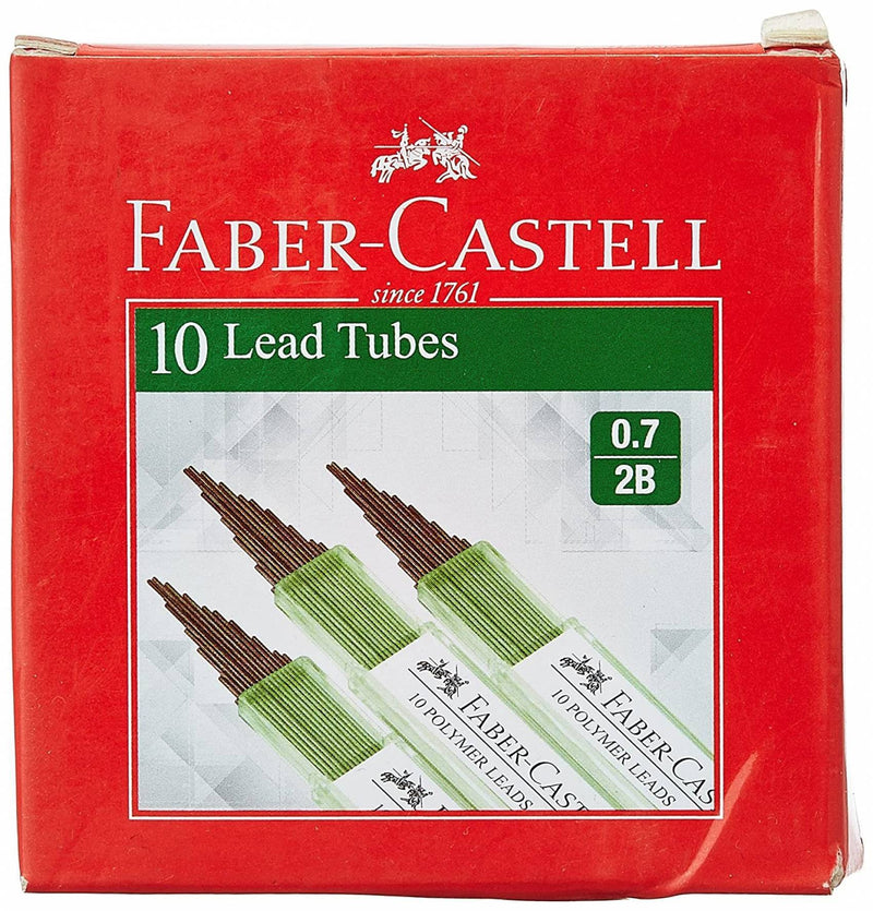 Faber-Castell 126107-20 Lead Tube 0.7 2B 75Mm Pack Of 10 - The Kids Circle