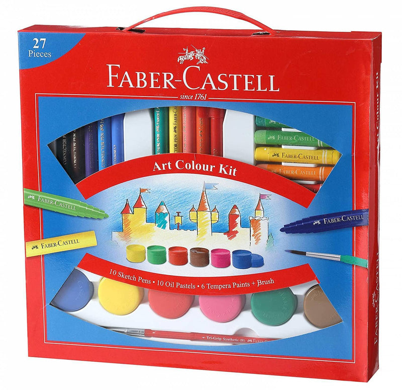 Faber-Castell 1410528 Art Colour Kit With Franceee Paint Brush - The Kids Circle