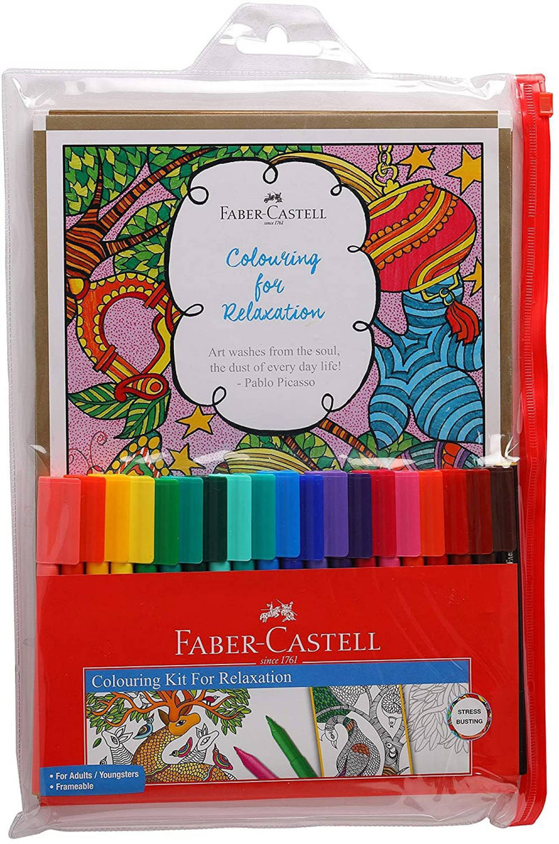 Faber-Castell 55715 Colouring Kit For Relaxation - The Kids Circle