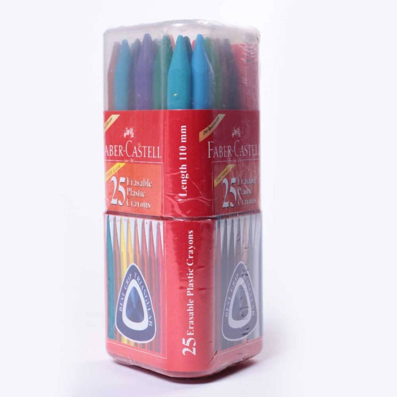 Faber-Castell Erasable Crayons Gift Pack Pack Of 25 - The Kids Circle