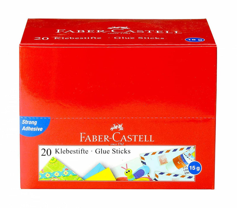Faber-Castell Fc Glue Sticks 15 Gms Pack Of 20 - The Kids Circle