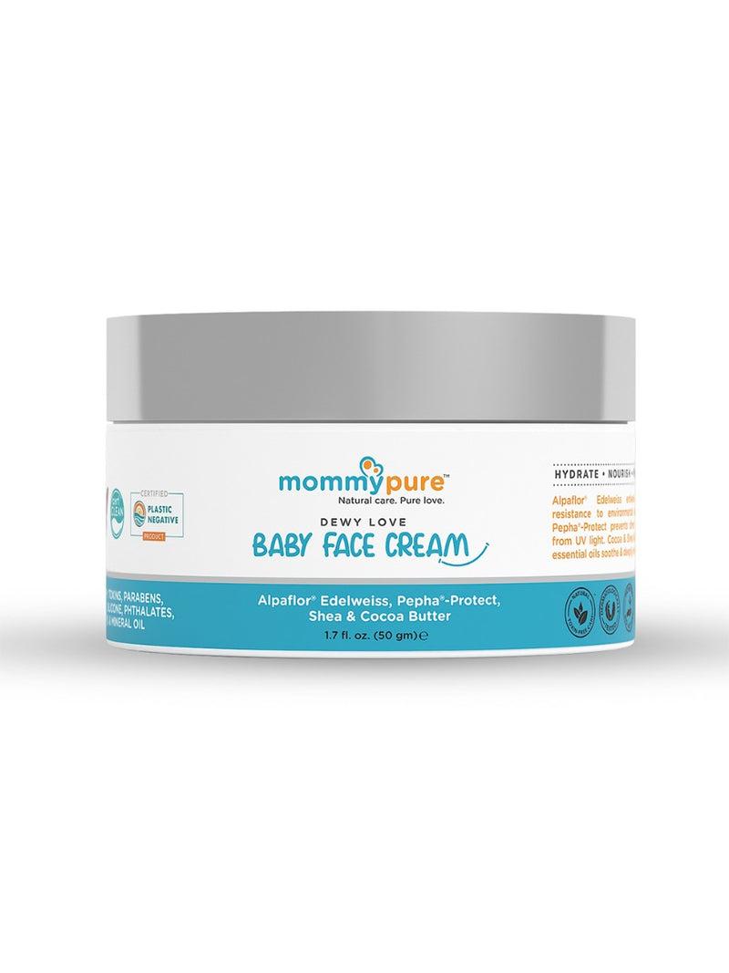 MommyPure Certified Clean & Natural Face Cream 50gm - The Kids Circle