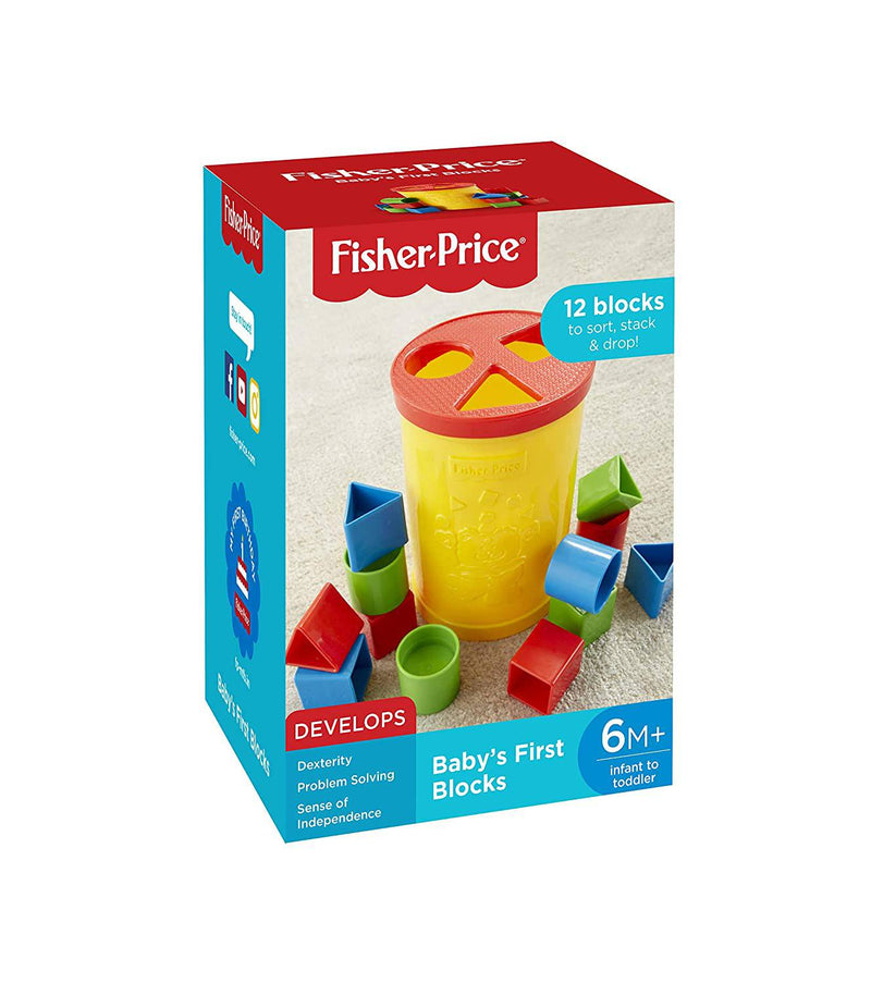 Fisher Price Brilliant Basics Baby'S First Blocks - The Kids Circle