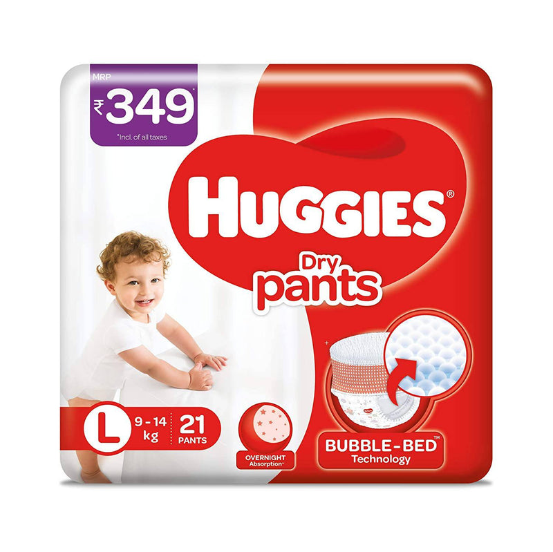 Huggies New Dry, Taped Diapers - The Kids Circle