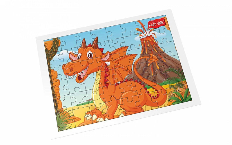 Kidz Valle Dragon 48 Pieces Tiling Puzzles (Jigsaw Puzzles, Puzzles For Kids, Floor Puzzles), Puzzles For Kids Age 4 Years And Above. - The Kids Circle