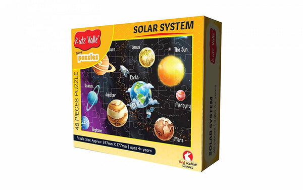 Kidz Valle Solar System 48 Pieces Tiling Puzzles (Jigsaw Puzzles, Puzzles For Kids, Floor Puzzles), Puzzles For Kids Age 4 Years And Above - The Kids Circle