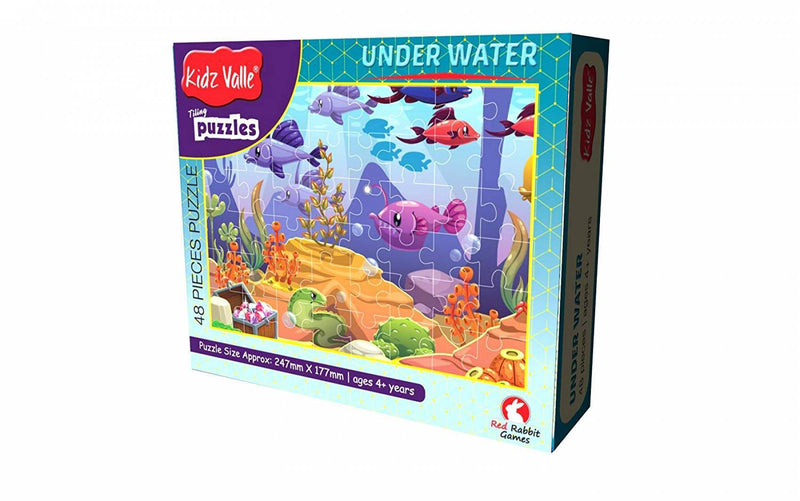 Kidz Valle Underwater 48 Pieces Tiling Puzzles (Jigsaw Puzzles, Puzzles For Kids, Floor Puzzles), Puzzles For Kids Age 4 Years And Above - The Kids Circle