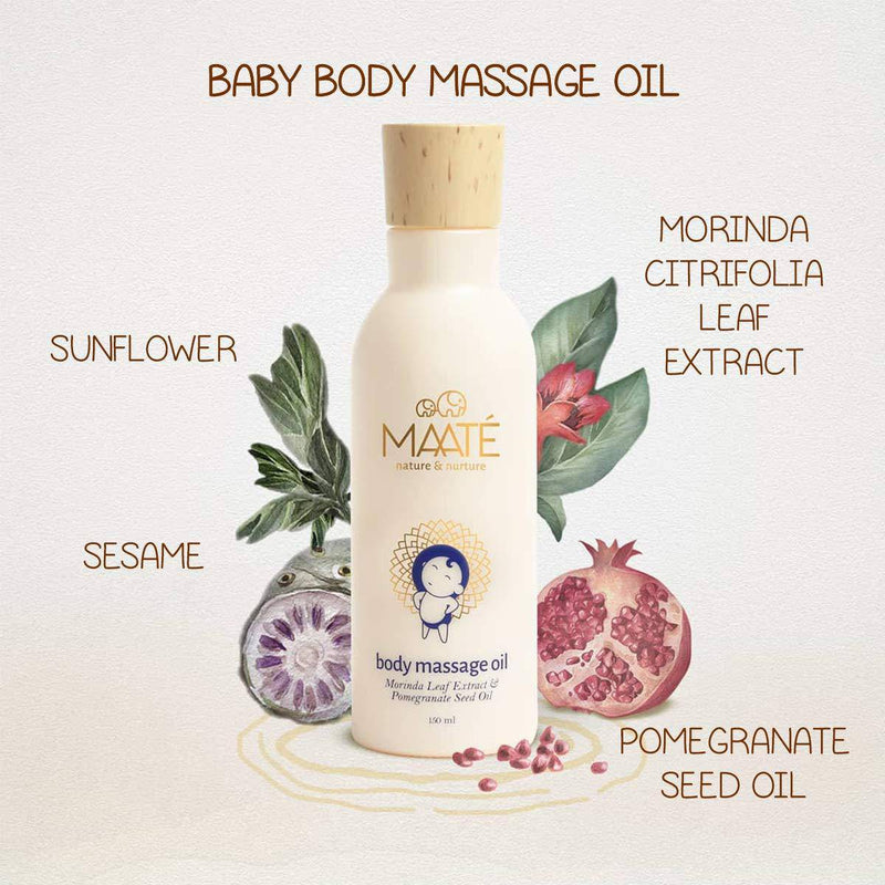 Maate Baby Body Massage Oil - The Kids Circle