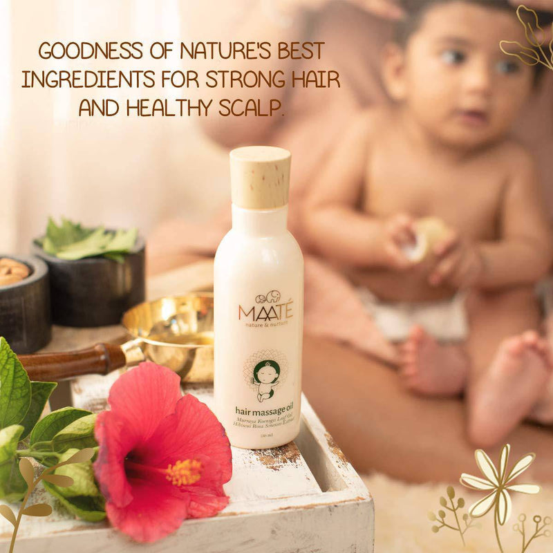 Maate Baby Hair Massage Oil - The Kids Circle