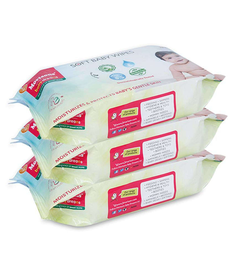 Morisons Baby Dreams Baby Wipes 72'S - The Kids Circle