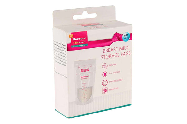 Morisons Breast Milk Storage Bag 10 Units - The Kids Circle