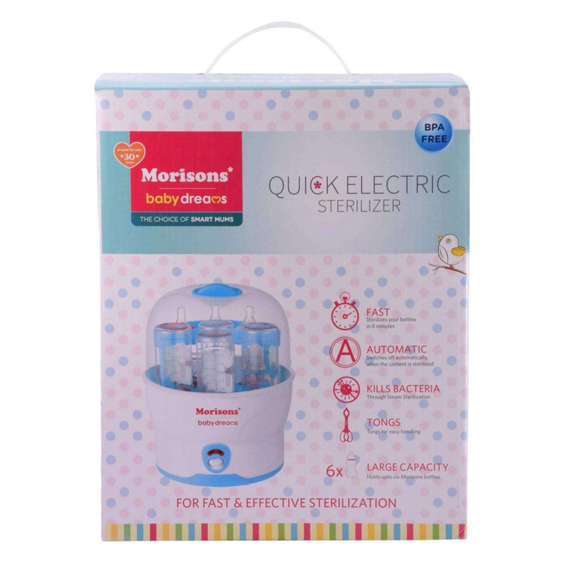Morisons Quick Electric Sterilizer 6 Bottles - The Kids Circle