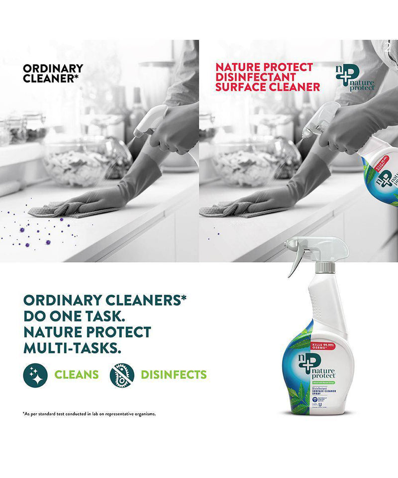 Nature Protect Disinfectant Surface Cleaning Spray - The Kids Circle