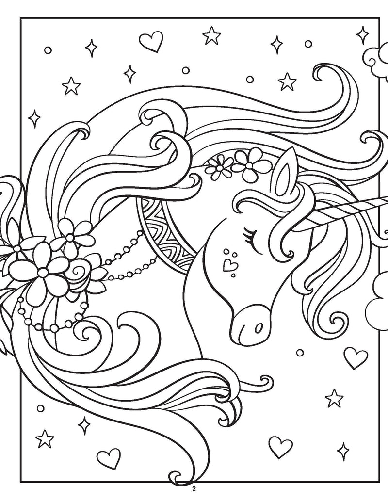 Dreamland My Unicorn Colouring Book for Children Age 2 -7 Years