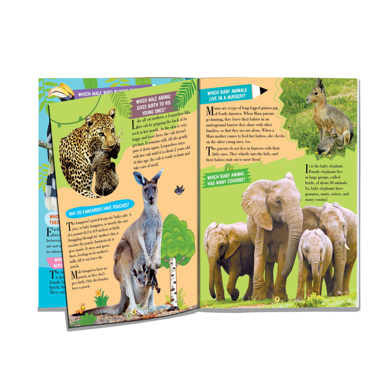 Dreamland Animal World Children Encyclopedia for Age 5 - 15 Years- All About Trivia Questions and Answers