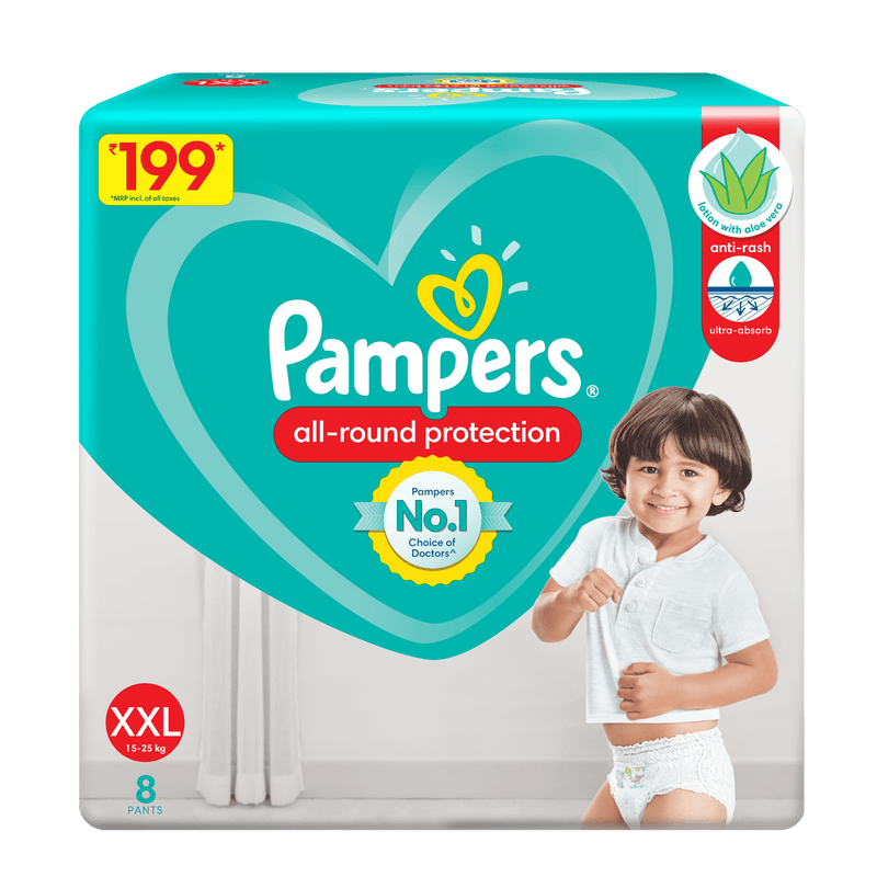 Pampers All round Protection Diaper Pants - The Kids Circle