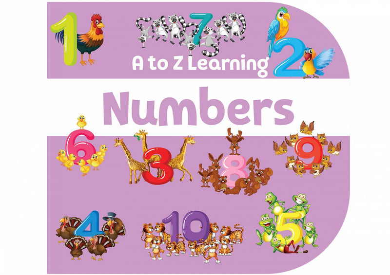 Pegasus A To Z Learning - Numbers (A To Z Learning Series) - The Kids Circle