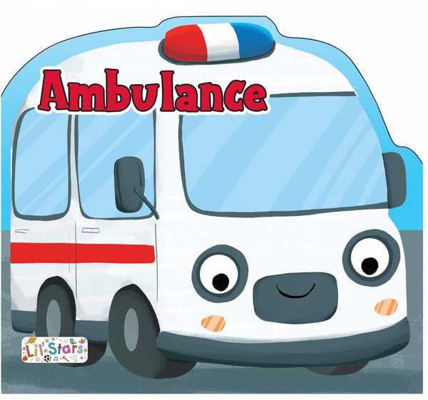 Pegasus Ambulance Shaped Baby Board Book - The Kids Circle