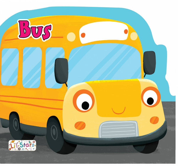 Pegasus Bus Shaped Baby Board Book - The Kids Circle