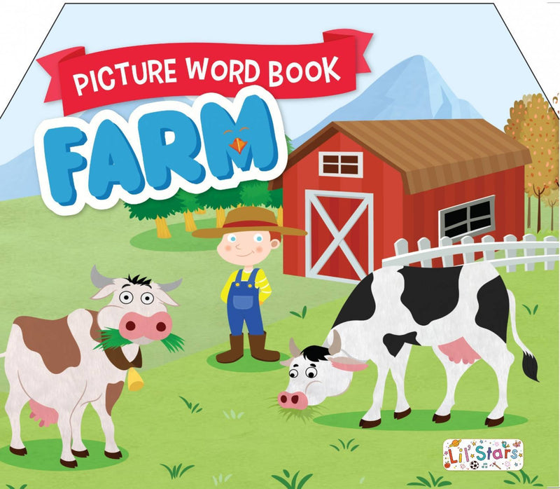 Pegasus Farm - Picture Word Board Book - The Kids Circle
