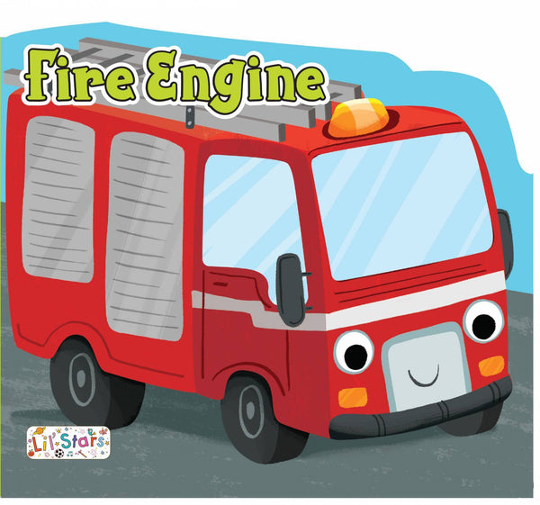 Pegasus Fire Engine Shaped Baby Board Book - The Kids Circle