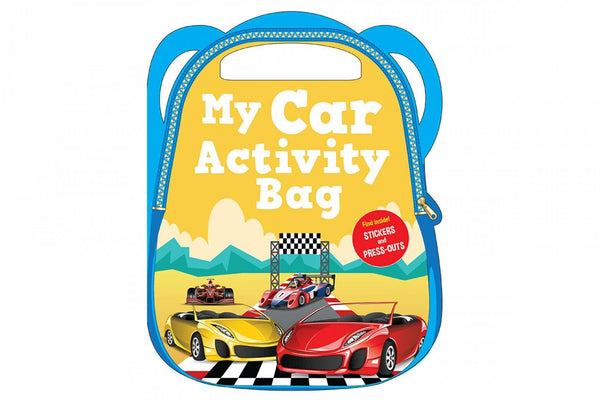 Pegasus My Car Activity Bag Shaped Book - The Kids Circle