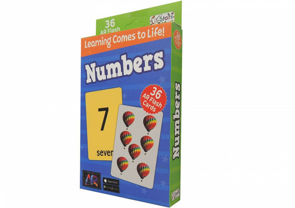 Pegasus Numbers - 36 Ar Flash Cards For Children (My Ar Flash Cards) - The Kids Circle
