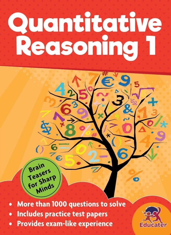 Pegasus Quantative Reasoning - Grade 1 Paperback - The Kids Circle