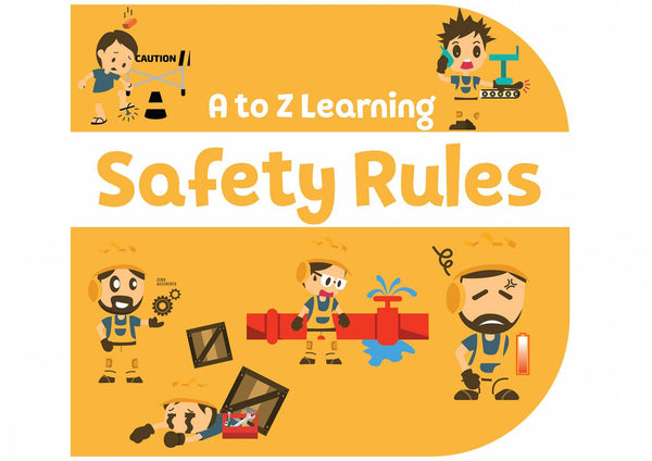 Pegasus Safety Rules : A To Z Learning Board Book - The Kids Circle