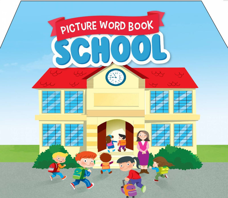 Pegasus School - Picture Word Board Book - The Kids Circle