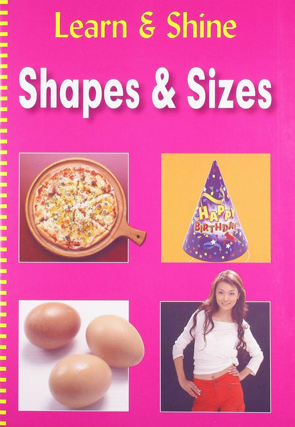 Pegasus Shapes & Sizes - Learn & Shine Spiral-Bound - The Kids Circle