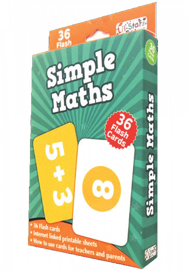Pegasus Simple Math Flash Cards - The Kids Circle