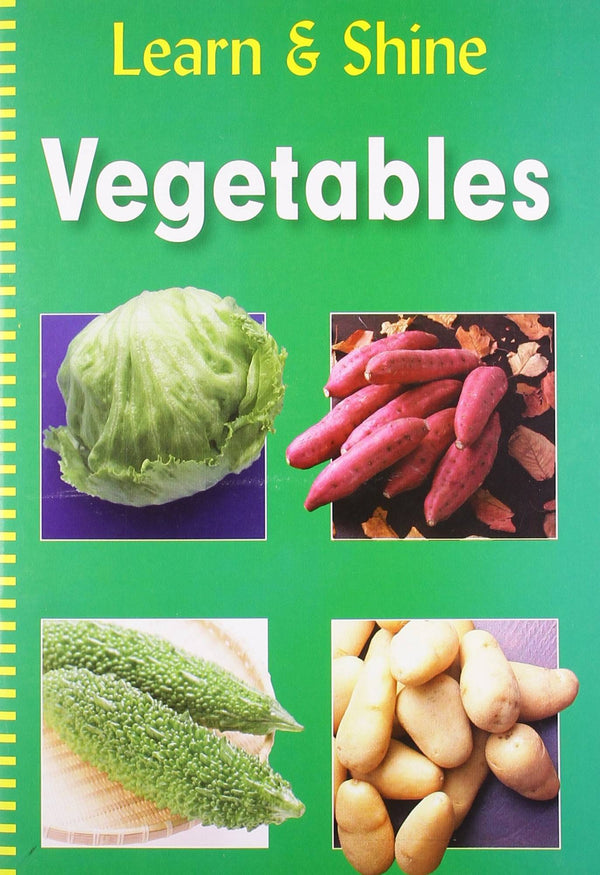 Pegasus Vegetables - Learn & Shine Spiral-Bound - The Kids Circle