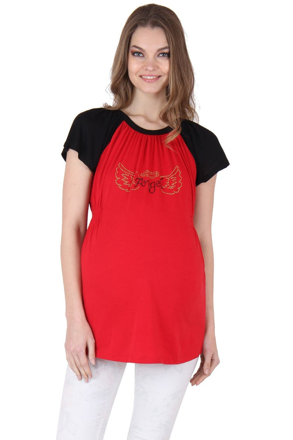 Preggear Maternity Red T-Shirt