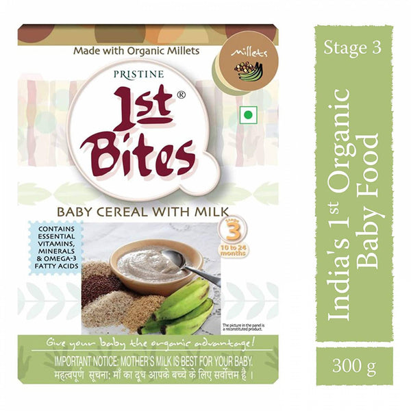 Pristine 1St Bites - Millets (10 Months - 24 Months) Stage - 3, 300G - The Kids Circle