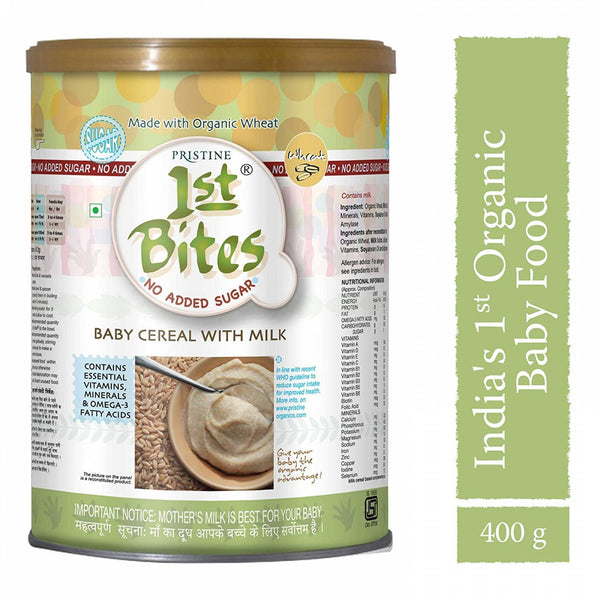 Pristine 1St Bites - Wheat (6 Months - 24 Months), 400G - The Kids Circle