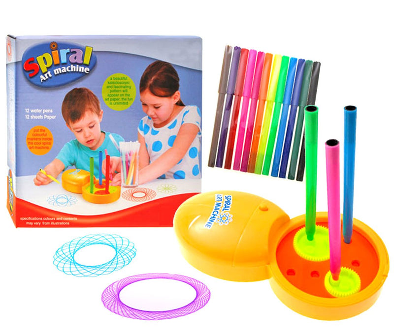 Planet of Toys Electric Spiral Art Painting Machine Set for Kids, Children - The Kids Circle