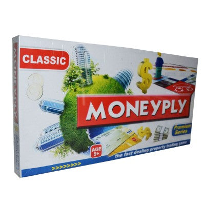 Planet of Toys Moneyplay The Fast-Dealing Property Trading Board Game Money & Assets Games Board Game - The Kids Circle