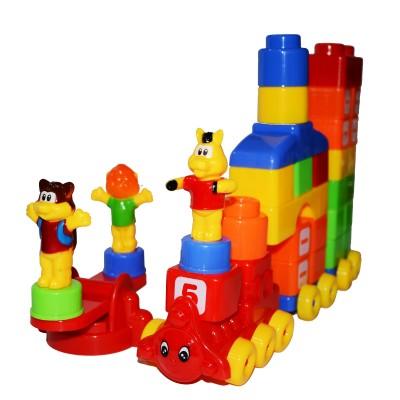 Planet of Toys Educational Animal Park Funny Building Blocks Set for Kids - The Kids Circle