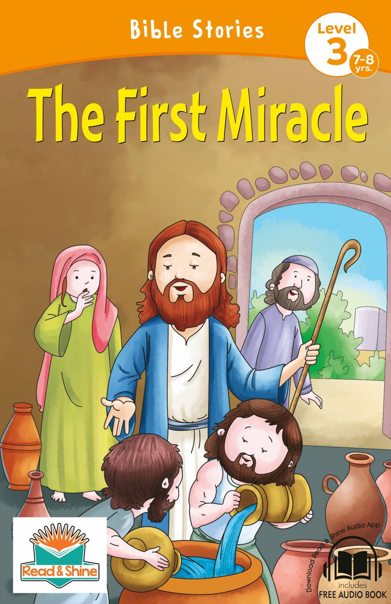 The First Miracle - Bible Stories (Readers) Paperback - The Kids Circle